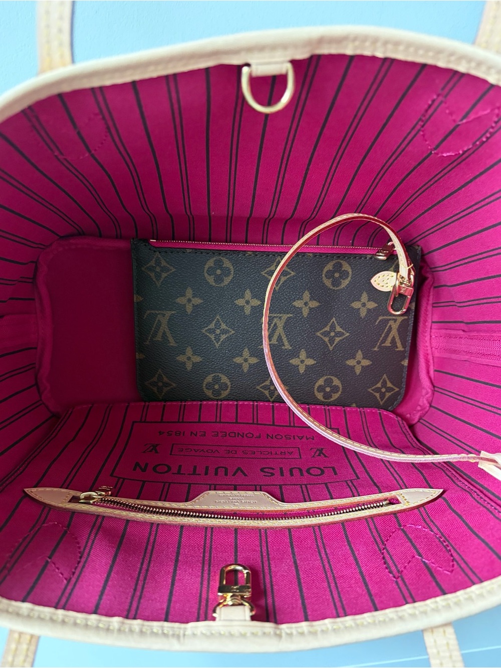 Louis Vuitton Neverfull PM β Monogram with Pouch - Picture 7 of 16